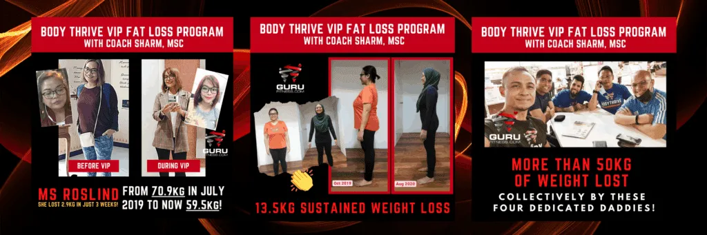 Testimonials from Roslind for the best personal trainer in Singapore